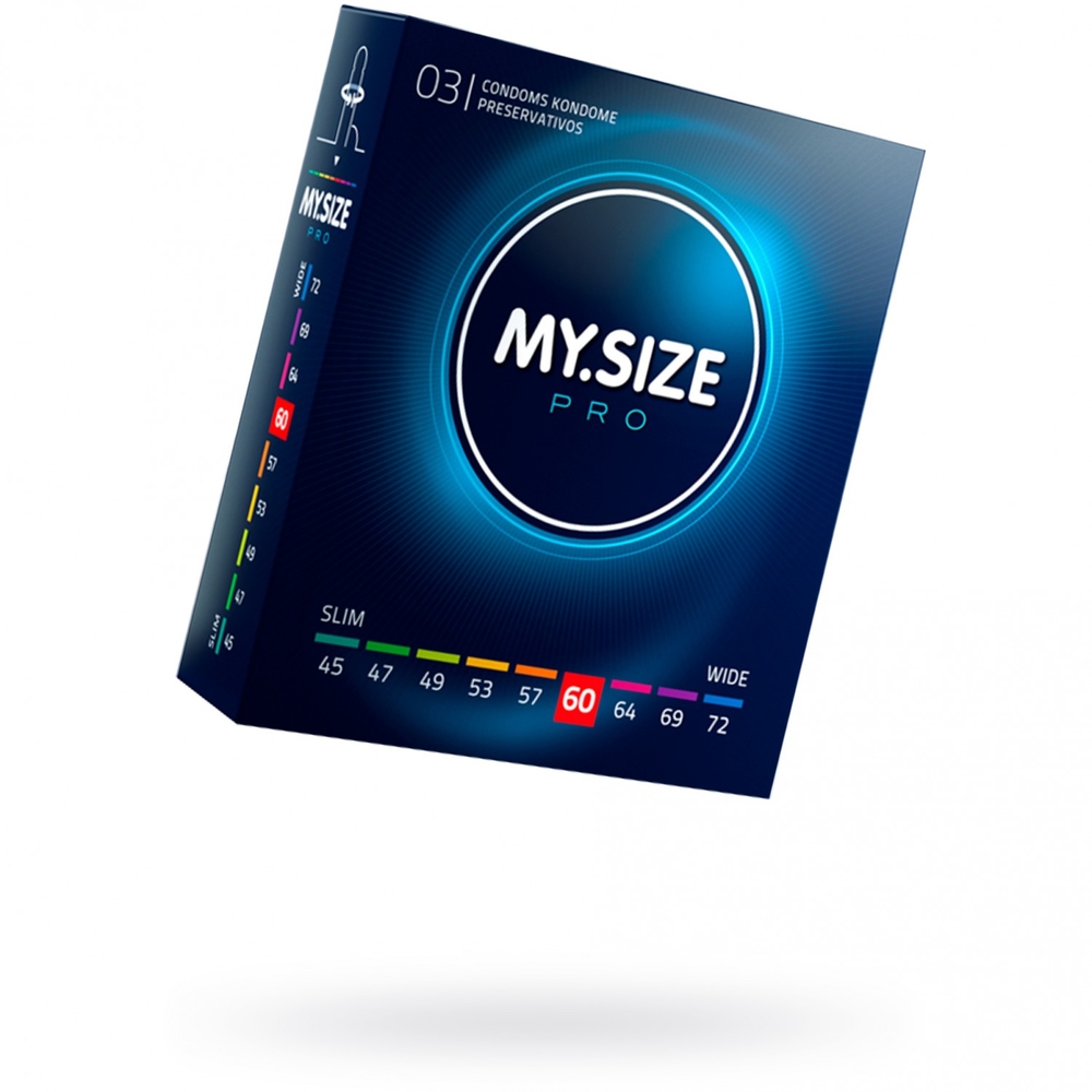 Презервативы My.Size, латекс, 19,3 см, 6 см, 3 шт.
