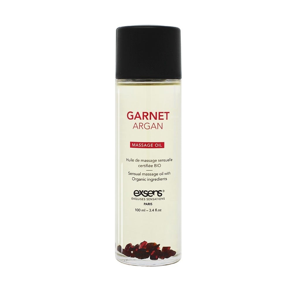 Органическое массажное масло с камнями GARNET ARGAN (Аргана)