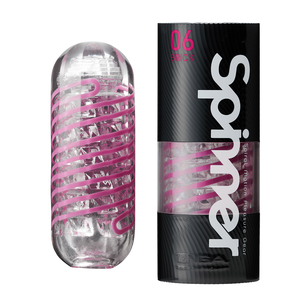 TENGA SPINNER Мастурбатор Brick