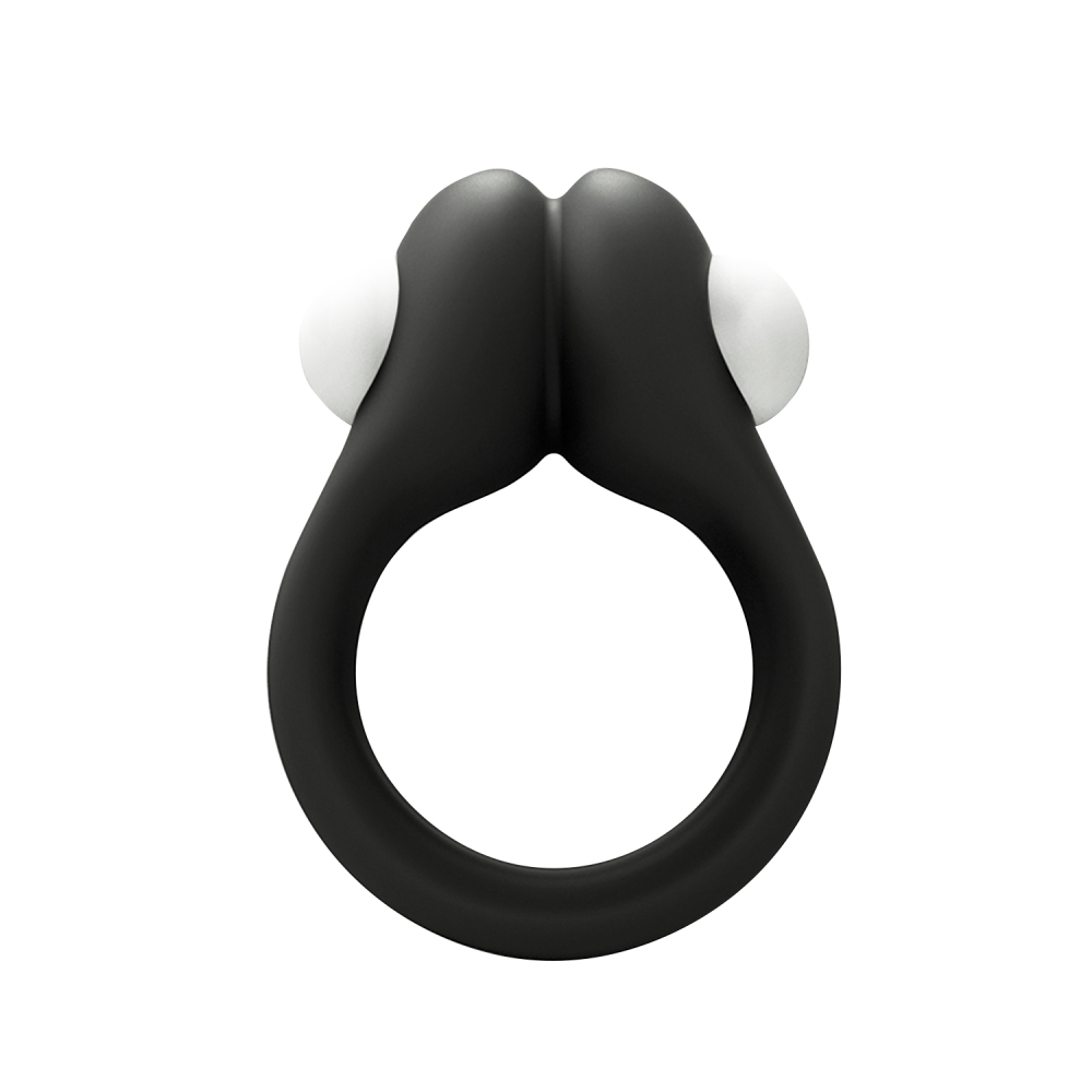 Эрекционное кольцо Zippy Vibrating Ring With Bullet Black